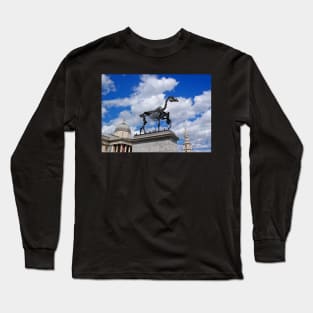 Hans Haacke's Gift Horse Long Sleeve T-Shirt